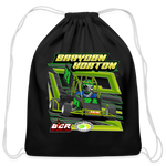 Brayden Horton | 2023 | Cotton Drawstring Bag - black