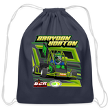 Brayden Horton | 2023 | Cotton Drawstring Bag - navy