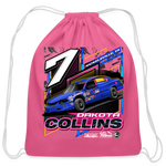 Dakota Collins | 2023 | Cotton Drawstring Bag - pink