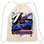 Dakota Collins | 2023 | Cotton Drawstring Bag - natural