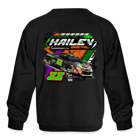 Hailey Beal | 2023 | Youth Crewneck | Sweatshirt - black