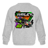 Hailey Beal | 2023 | Youth Crewneck | Sweatshirt - heather gray