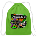 Hailey Beal | 2023 | Cotton Drawstring Bag - clover