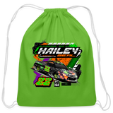 Hailey Beal | 2023 | Cotton Drawstring Bag - clover