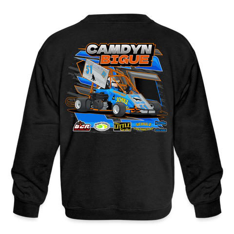 Camdyn Bigue | 2023 | Youth Crewneck | Sweatshirt - black