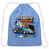 Camdyn Bigue | 2023 | Cotton Drawstring Bag - carolina blue