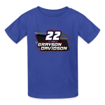 Grayson Davidson | 2023 | Youth T-Shirt - royal blue