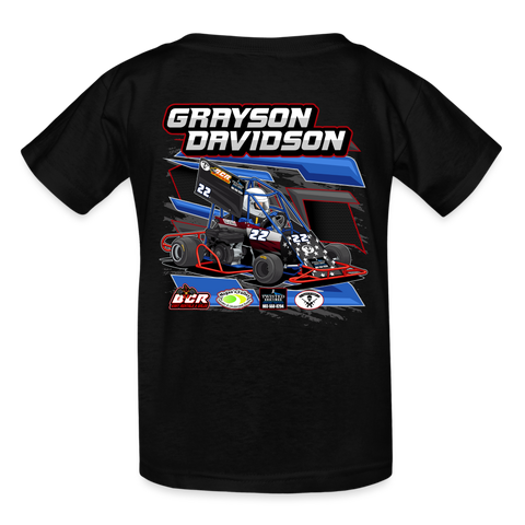 Grayson Davidson | 2023 | Youth T-Shirt - black