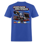 Grayson Davidson | 2023 | Adult T-Shirt - royal blue