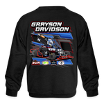 Grayson Davidson | 2023 | Youth Crewneck | Sweatshirt - black