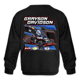 Grayson Davidson | 2023 | Youth Crewneck | Sweatshirt - black