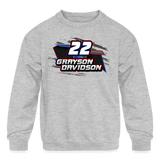 Grayson Davidson | 2023 | Youth Crewneck | Sweatshirt - heather gray