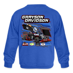 Grayson Davidson | 2023 | Youth Crewneck | Sweatshirt - royal blue