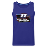 Grayson Davidson | 2023 | Men's Tank - royal blue