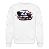 Grayson Davidson | 2023 | Adult Crewneck Sweatshirt - white