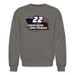 Grayson Davidson | 2023 | Adult Crewneck Sweatshirt - asphalt gray