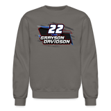 Grayson Davidson | 2023 | Adult Crewneck Sweatshirt - asphalt gray