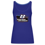 Grayson Davidson | 2023 | Women's Tank - royal blue