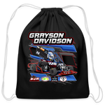 Grayson Davidson | 2023 | Cotton Drawstring Bag - black