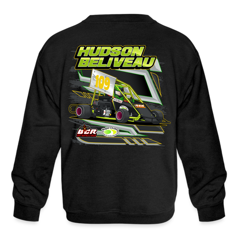 Hudson Beliveau | 2023 | Youth Crewneck | Sweatshirt - black