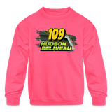 Hudson Beliveau | 2023 | Youth Crewneck | Sweatshirt - neon pink