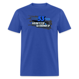 Hunter Warner | 2023 | Adult T-Shirt - royal blue