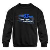 Hunter Warner | 2023 | Youth Crewneck | Sweatshirt - black