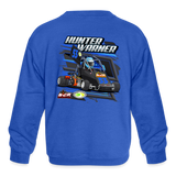 Hunter Warner | 2023 | Youth Crewneck | Sweatshirt - royal blue