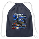 Hunter Warner | 2023 | Cotton Drawstring Bag - navy