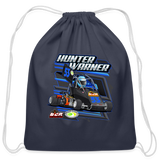 Hunter Warner | 2023 | Cotton Drawstring Bag - navy