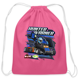 Hunter Warner | 2023 | Cotton Drawstring Bag - pink