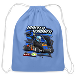 Hunter Warner | 2023 | Cotton Drawstring Bag - carolina blue