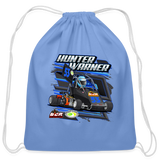 Hunter Warner | 2023 | Cotton Drawstring Bag - carolina blue