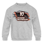 Jaxson Matheson | 2023 | Youth Crewneck | Sweatshirt - heather gray