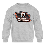 Jaxson Matheson | 2023 | Youth Crewneck | Sweatshirt - heather gray