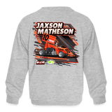 Jaxson Matheson | 2023 | Youth Crewneck | Sweatshirt - heather gray