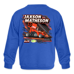 Jaxson Matheson | 2023 | Youth Crewneck | Sweatshirt - royal blue