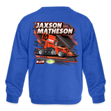 Jaxson Matheson | 2023 | Youth Crewneck | Sweatshirt - royal blue