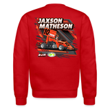 Jaxson Matheson | 2023 | Adult Crewneck Sweatshirt - red