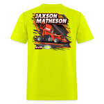 Jaxson Matheson | 2023 | Adult T-Shirt - safety green