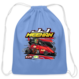 JJ Meehan | 2023 | Cotton Drawstring Bag - carolina blue