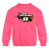 John Mulqueen | 2023 | Youth Crewneck | Sweatshirt - neon pink