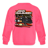 John Mulqueen | 2023 | Youth Crewneck | Sweatshirt - neon pink