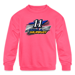 Mayla Murray | 2023 | Youth Crewneck | Sweatshirt - neon pink