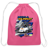 Mayla Murray | 2023 | Cotton Drawstring Bag - pink