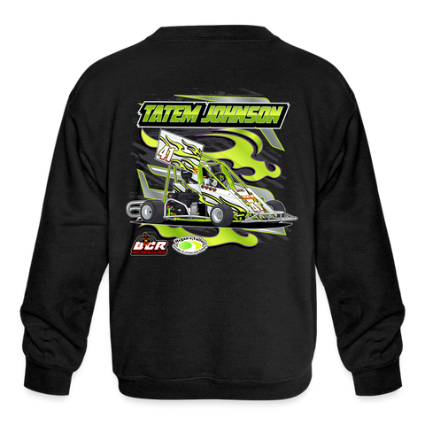 Tatem Johnson | TC | 2023 | Youth Crewneck | Sweatshirt - black