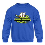 Tatem Johnson | TC | 2023 | Youth Crewneck | Sweatshirt - royal blue