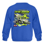 Tatem Johnson | TC | 2023 | Youth Crewneck | Sweatshirt - royal blue