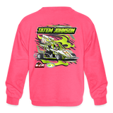 Tatem Johnson | TC | 2023 | Youth Crewneck | Sweatshirt - neon pink