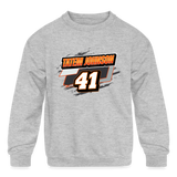 Tatem Johnson | TS | 2023 | Youth Crewneck | Sweatshirt - heather gray